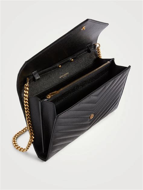 ysl wallet on a chain|ysl wallet on chain sale.